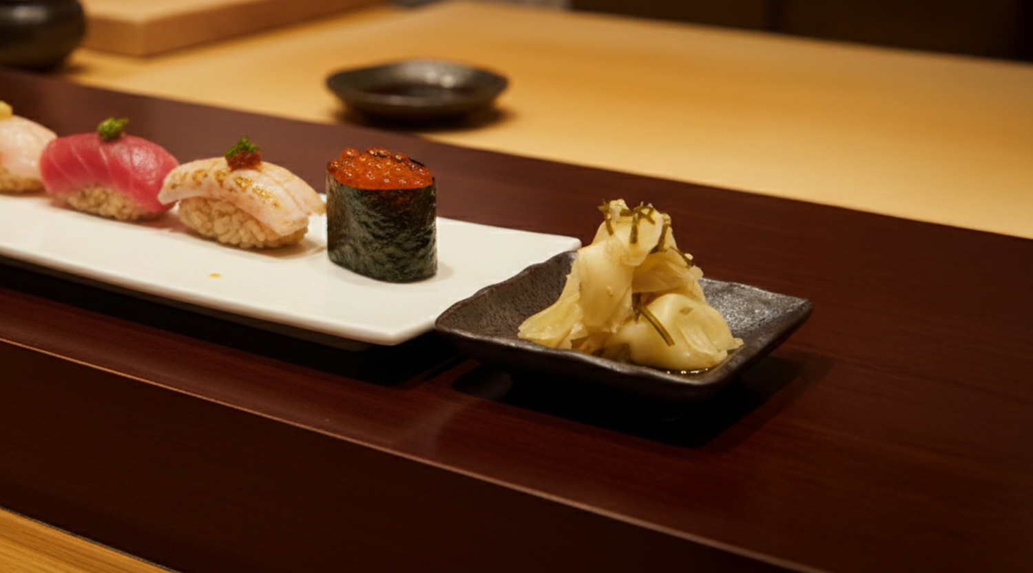 飲食店・居酒屋での昆布ガリ活用シーン